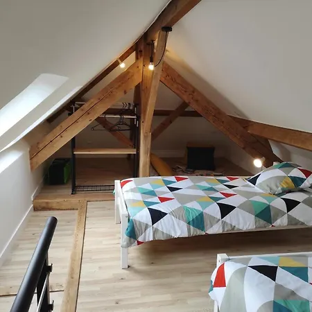 Duplex 70m2 Atypique Au Coeur Du Mans شقة لو مان