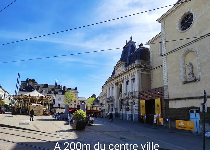 Apartamento Duplex 70m2 Atypique Au Coeur Du Mans *